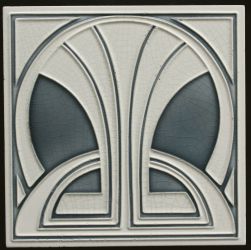 Boizenburg Art Nouveau tile 