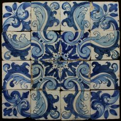 PO3408, 16 Portugese tiles SOLD 