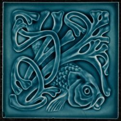 AN3551 Teichert tile with fish € 179.00