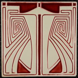 AN4311 V&B Behrens tile in red € 99.00
