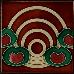 AN4449 NstG Art Nouveau tile € 99.00