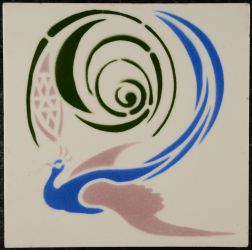 AN4501 Peacock design tile RESERVED S.