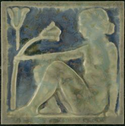 AN4939 NstG tile lady with flowers € 249,00