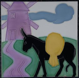 AN4980 Art Deco tile made in france SOLD
