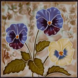 AN5037 Servais Art Nouveau tile Reserved S.